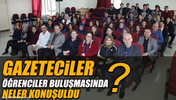 DERSİ ÖĞRETMENLER DEĞİL GAZETECİLER VERDİ