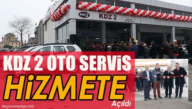 KDZ2 OTO SERVİS YENİ YERİNDE HİZMETE BAŞLADI