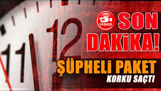 ŞÜPHELİ ÇANTA PATLATILMADAN SAHİBİ GELDİ