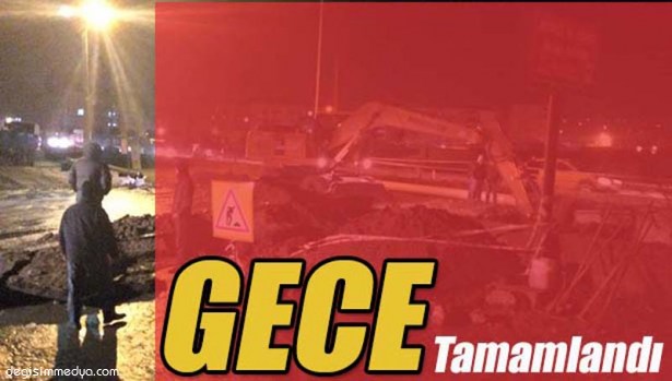 SU HATLARI YENİLEME ÇALIŞMASI TAMAMLANDI