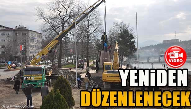 ATATÜRK ANITI YENİDEN DÜZENLENECEK