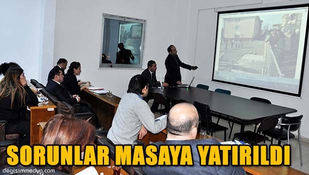 MAHALLELERİN SORUNLARI MASAYA YATIRILDI