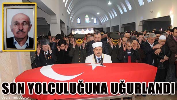 KIBRIS GAZİSİ SON YOLCULUĞUNA UĞURLANDI