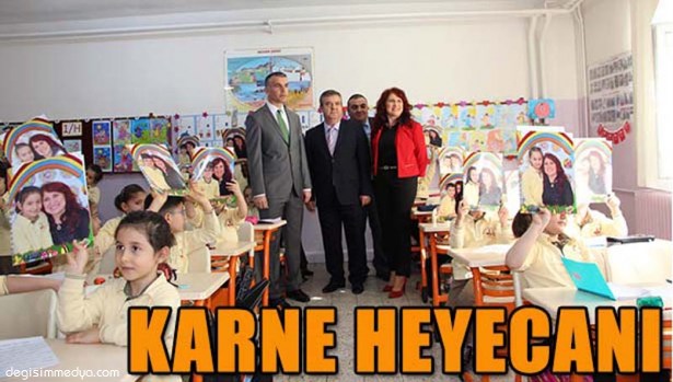 EREĞLİ'DE 34 BİN ÖĞRENCİ KARNE HEYECANI YAŞADI