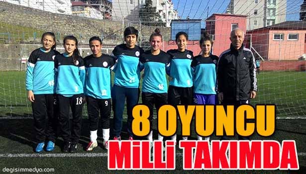 EREĞLİ BELEDİYESPOR MİLLİ TAKIMA 8 OYUNCU GÖND