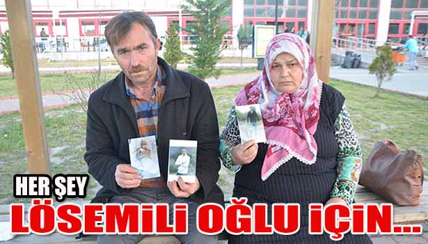 LÖSEMİ HASTASI OĞLU, HER GÜN 10 ÜNİTE KAN BULUNAMAZSA ÖLECEK