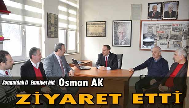 EMNİYET MÜDÜRÜNDEN KGD'YE ZİYARET .