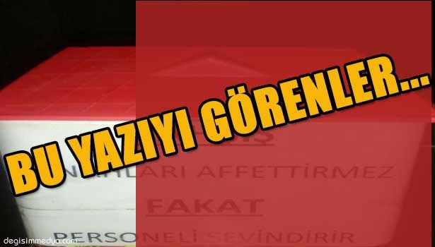 BU YAZIYI GÖREN BAHŞİŞ ATMADAN GEÇMİYOR