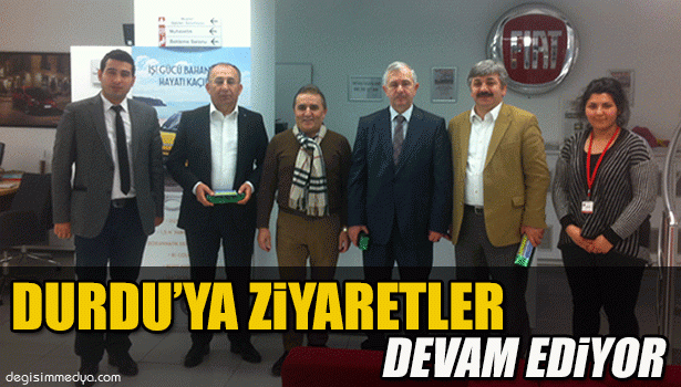 DÜZCE FIAT OTOMOTİV''İ ZİYARET ETTİLER