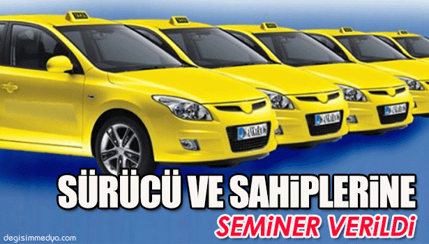 TİCARİ ARAÇ SÜRÜCÜLERİ VE SAHİPLERİNE SEMİNER VERİLDİ