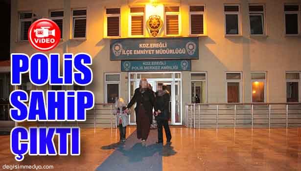 EREĞLİ'DE SAHİPSİZ İKİ ÇOCUĞUN ANNESİ BULUNDU