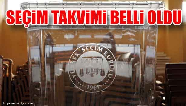 7 HAZİRAN GENEL SEÇİMLERİ RESMİ GAZETE'DE