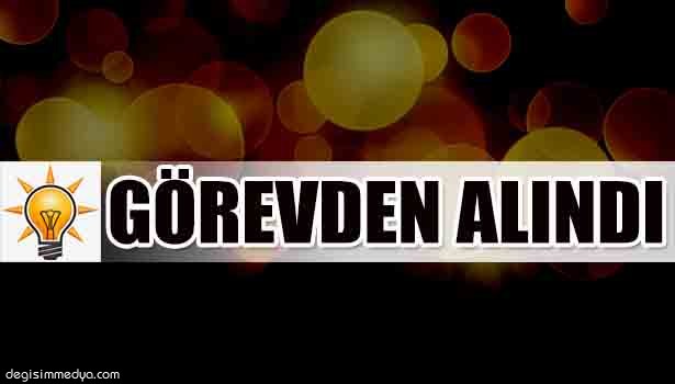 AK PARTİ ÇAYCUMA İLÇE BAŞKANI ADİL DÜZLÜ GÖREVDEN ALINDI