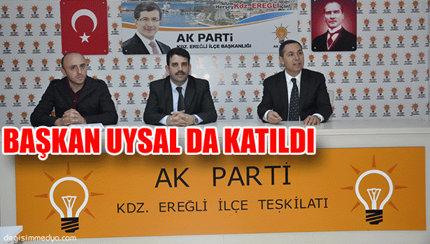 BAŞKAN UYSAL, AK PARTİ YÖNETİM KURULU TOPLANTISINA KATILDI
