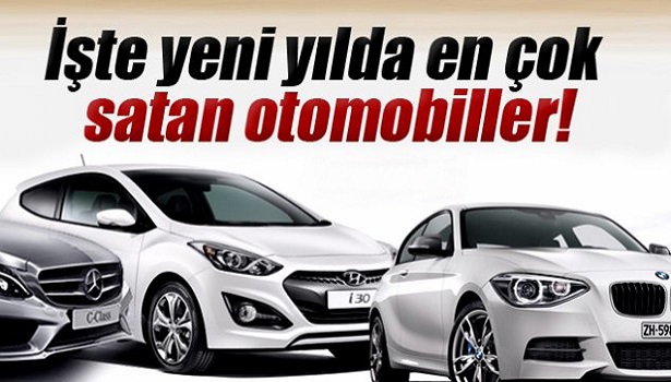 2015 OCAK AYININ EN ÇOK SATAN ARABALARI