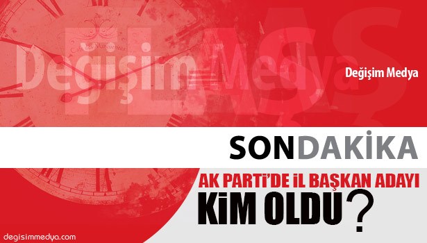 AK PARTİ ZONGULDAK İL BAŞKAN ADAYI ZEKİ TOSUN OLDU