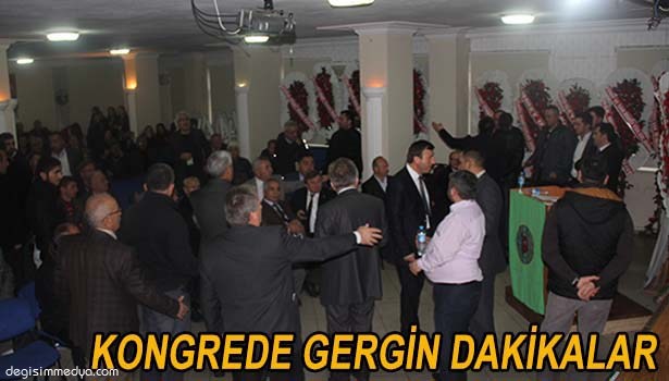 ZİRAAT ODASI KONGRESİNDE GERGİN ANLAR