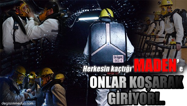 MADEN FACİALARINDA TAHLİSİYE EKİPLERİ HAYAT KURTARIYOR...