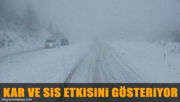 KAR YAĞIŞI ETKİLİ OLUYOR