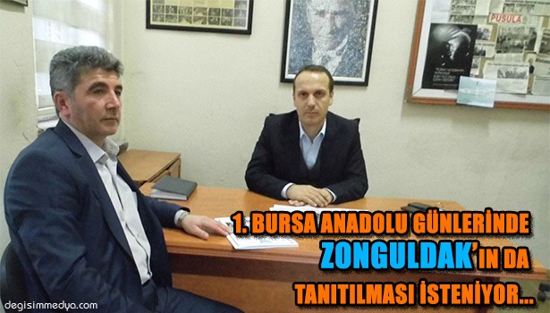 BURSA ZONGULDAKLILAR DERNEĞİ YÖNETİM KURULU ÜYESİ YILDIRIM KGD'Yİ ZİYARET ETTİ