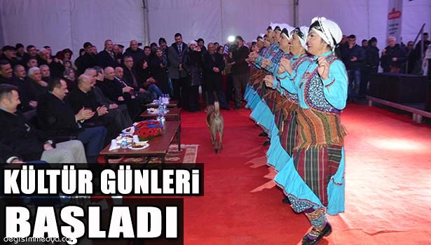 1. TRAB(ZON)GULDAK KÜLTÜR GÜNLERİ'NİN AÇILIŞI RENKLİ GÖRÜNTÜLERE SAHNE OLDU