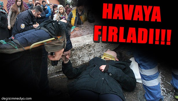 LİSELİ KIZA OTOMOBİL ÇARPTI!