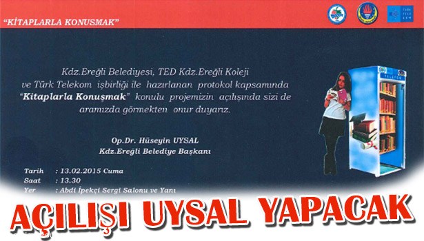 'KİTAPLARLA KONUŞMAK'