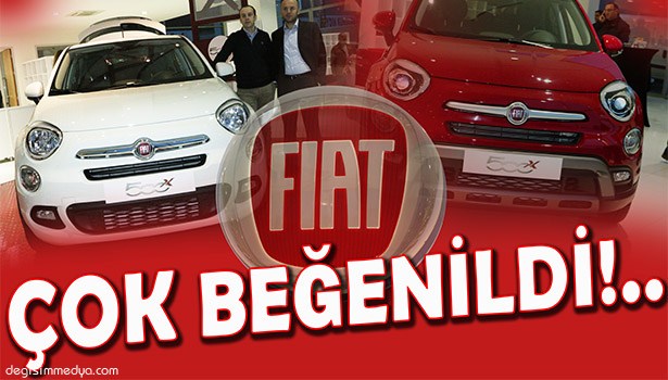 FİAT 500X GÖRÜCÜYE ÇIKTI