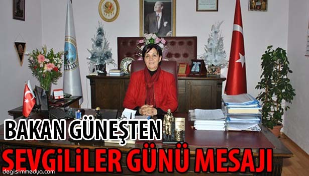 BAŞKAN GÜNEŞ'TEN 14 ŞUBAT SEVGİLİLER GÜNÜ MESAJI