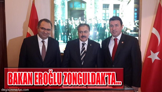 ORMAN VE SU İŞLERİ BAKANI EROĞLU ZONGULDAK'TA...