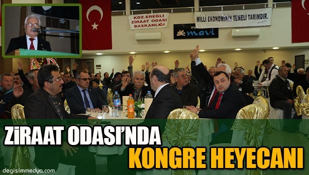 KDZ.EREĞLİ ZİRAAT ODASINDA GENEL KURUL HEYECANI