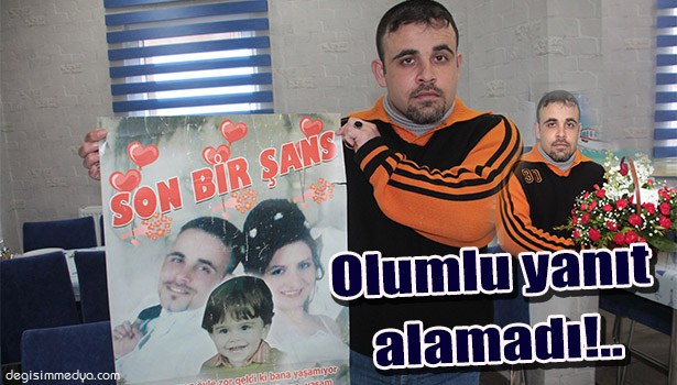 BOŞANDIĞI EŞİNE SEVGİLİLER GÜNÜ'NDE BARIŞMA TEKLİF ETTİ