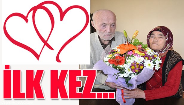 55 YILLIK EVLİ ÇİFT İLK DEFA SEVGİLİLER GÜNÜ'NÜ KUTLADI