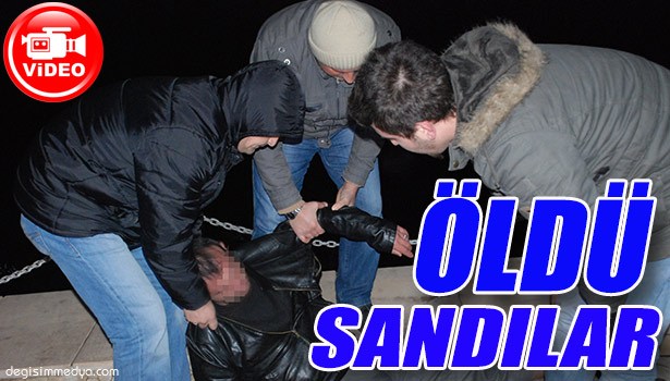 KAYALIKLARDA ALKOL KOMASINA GİRDİ, BULAN VATANDAŞLAR ÖLDÜ ZANNETTİ