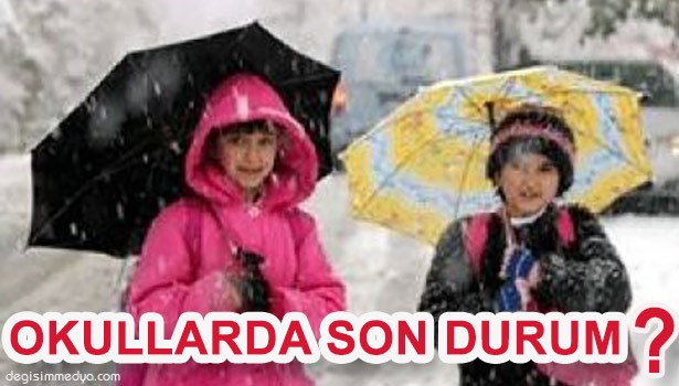 OKULLAR TATİL (Mİ)?