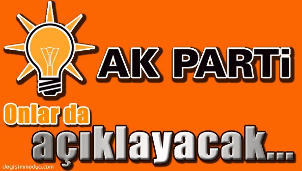 ÇİMENOĞLU VE ÖZTÜRK'DE ADAY ADAYLIKLARINI AÇIKLAYACAK