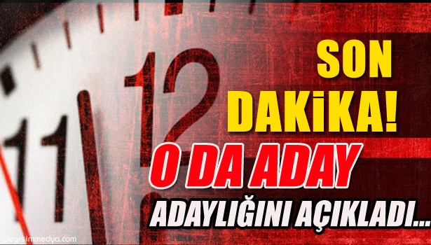 KELEŞ ADAY ADAYLIK BAŞVURUSUNU YAPTI