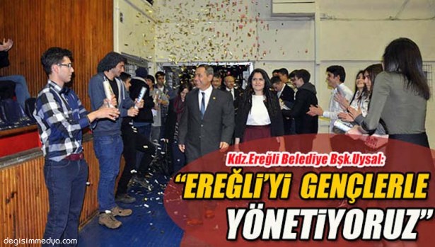 BAŞKAN UYSAL, "GENÇLERİN DEDİKLERİNİ YAPSAK, EREĞLİ DAHA YAŞANILIR HALE GELİR"