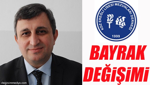 EREĞLİ LİSESİ MEZUNLARI DERNEĞİNDE BAYRAK DEĞİŞİMİ