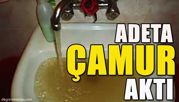 ÇEŞMELERDEN ÇAMUR AKTI, SOSYAL MEDYA YIKILDI