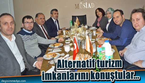 MÜSİAD ZONGULDAK'DA ALTERNATİF TURİZM İMKANLARI KONUŞULDU
