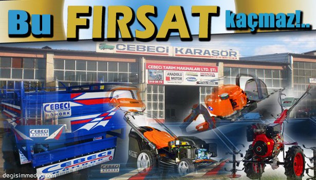 CEBECİ'DEN "ŞİMDİ AL YILDA BİR ÖDE" KAMPANYASI...