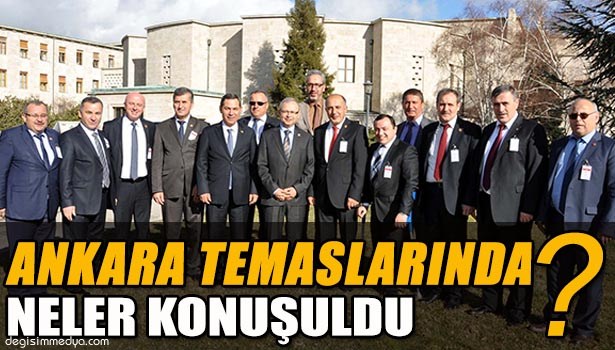 BAŞKAN UYSAL, EREĞLİ HEYETİ İLE TBMM'DE TEMASLARDA BULUNDU