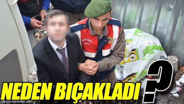 HASMINA KIZ VEREN ADAMI BIÇAKLADI