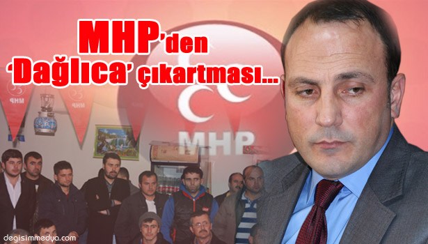 MHP "DAĞLICA"DA HALKI KUCAKLADI