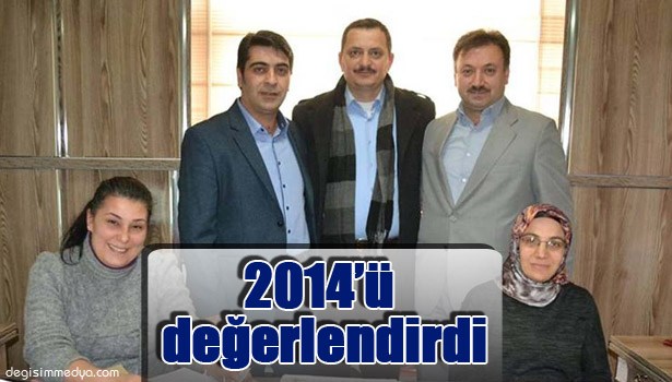 GELGEÇ, 2014 YILINI DEĞERLENDİRDİ