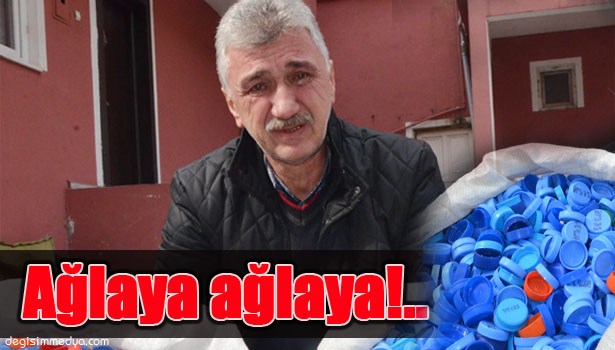 BABASININ MAVİ KAPAK VASİYETİNİ AĞLAYARAK YERİNE GETİRDİ