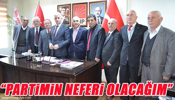 BALCI:" PARTİMİN NEFERİ OLACAĞIM"