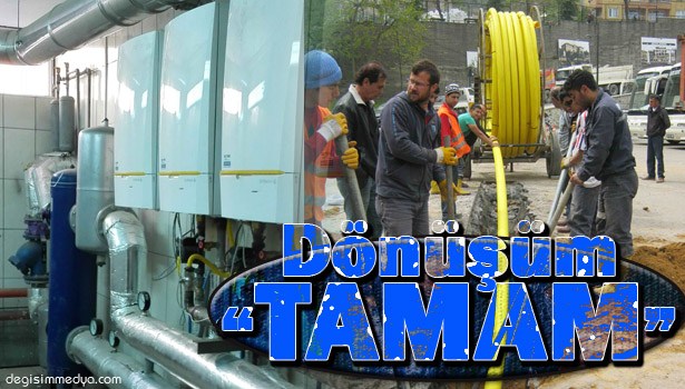 BÜLENT ECEVİT ÜNİVERSİTESİ (BEÜ) FARABİ KAMPÜSÜ DOĞALGAZ DÖNÜŞÜMÜ TAMAMLANDI