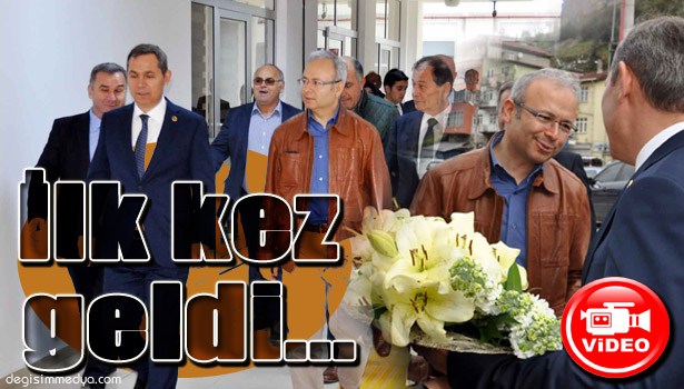 AKP ZONGULDAK MİLLETVEKİLİ CANDAN, BAŞKAN UYSAL'I ZİYARET ETTİ...